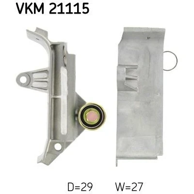 Imagen de SKF VKM 21115 Polea inversión/guía, correa distribución SEAT: Leon I Hatchback, Alhambra I, Toledo 2 Limousine, VOLKSWAGEN: Golf 4