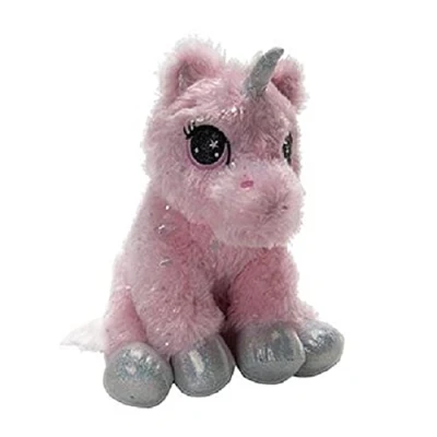 Imagen de InnoGIO GIOplush Unicornio, Peluche Unicornio 60 cm Rosa con Purpurina, para Niños, Acurrucarse y Jugar, Fabricado Materiales No Peligrosos