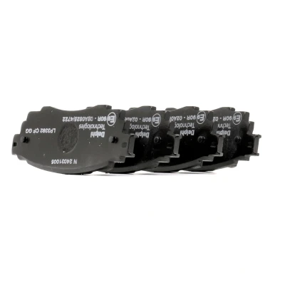 Imagen de DELPHI LP3392 Juego de pastillas freno no preparado para indicador desgaste sin chapa antichirridos accesorios LEXUS: ES VII, RX IV