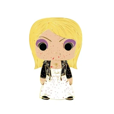 Imagen de Funko Pop! Large Enamel Pin Horror: Chucky Tiffany Valentine Ray Pins de Esmalte Broche Coleccionable para Mochilas Y Bolsos Idea Regalo Mercancia Oficial