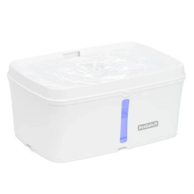Imagen de Fuente para Mascotas Viva de PetSafe, Gatos y Perros pequeños: 4,1 l/140 oz, Agua Interior con Bomba ultrasilenciosa, Apta lavavajillas, fácil Limpieza, filtros incluidos