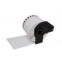 Imagen de Brother DK22246 Etiquetas Genericas de Tamaño personalizado Ancho 103mm x 30,48 metros Texto negro sobre fondo blanco