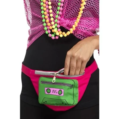 Imagen de Smiffys Riñonera años 80, Multicolor