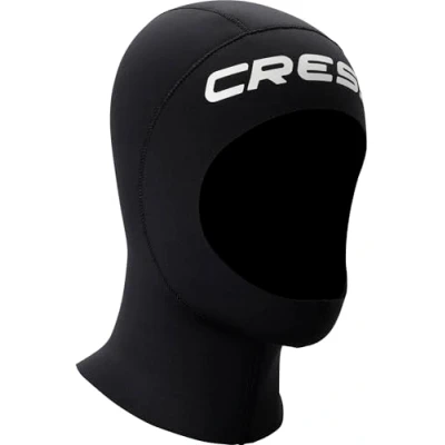 Imagen de CRESSI Resilient Hood 3mm 2XL Capucha Unisex con cuello redondo en Neopreno de Doble Forro Negro 3mm, Ideal para Buceo, Snorkel y Deportes Acuáticos,