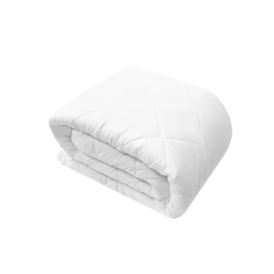 Imagen de Acomoda Textil Protector de Colchón Acolchado Suave Sin Ruidos. Funda Protectora Ajustable y Transpirable para Cama 190 200 cm con Tratamiento Antiácaros. (Cama 90 cm)