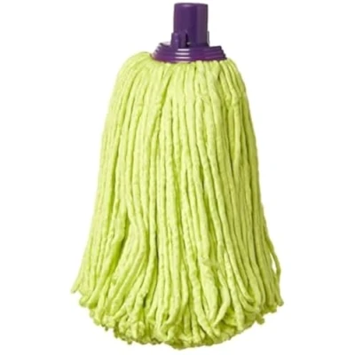 Imagen de Mery Fregona Microfibras 100% Superabsorbente Sin Rastro Color Lima y Morado, 22 cm
