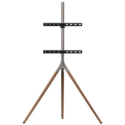 Imagen de Soporte TV One For All WM7471, De pie tipo trípode, 32&quot; a 65&quot;, Hasta 30 kgs, Madera y bronce
