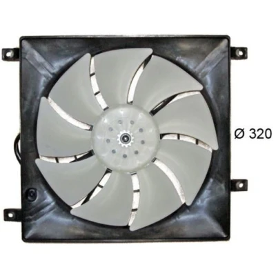 Imagen de MAHLE ORIGINAL CFF 389 000S Ventilador de radiador 320 12 140 eléctrico con bastidor (armazón) SUZUKI: SWIFT 4