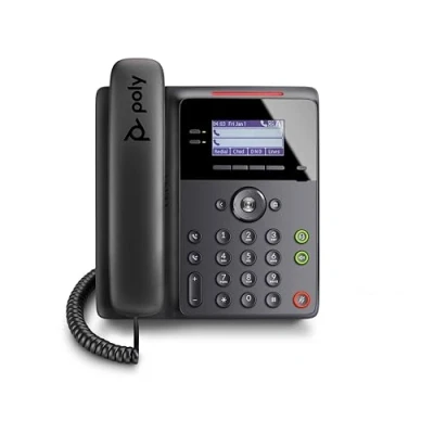 Imagen de Poly Teléfono de Escritorio IP Edge B20, PoE (Polycom) Open SIP Conecta a 8 líneas, contactos Tecnología Valla acústica Puertos RJ9 y Auriculares 3.5 mm Teclas iluminadas Donde Las
