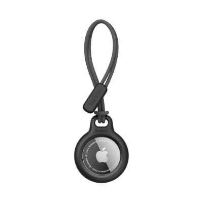 Imagen de Llavero Belkin Secure Holder, con correa, Compatible Apple AirTag, Resistente a los golpes, Negro