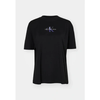 Imagen de Calvin Klein Jeans Gradient Monologo TEE Camiseta estampada, Mujer, Talla: XS, Black