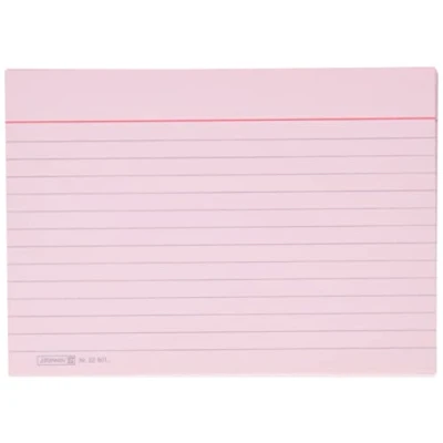 Imagen de Flashcards fuente, flashcard, 180 g/m², A6 paisaje, cincelado, soldadura, rojo