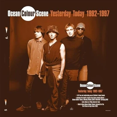 Imagen de Ocean Colour Scene: Yesterday Today 1992 1997 (140g Blue, Orange &amp; Red Vinyl) [Vinilo]