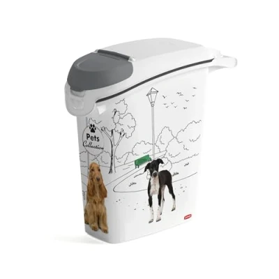 Imagen de Caja de almacenamiento comida para perros Curver PetLife 10 kg