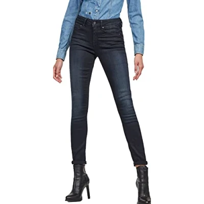 Imagen de G STAR 3301 Skinny Jeans Mujer, Azul (Dk Aged D05175 5245 89), 26W / 30L