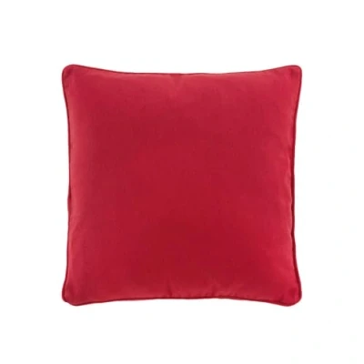 Imagen de Douceur d&#039;Intérieur twily Funda de cojín (40 x 40 cm) roja, algodón y poliéster Reciclado