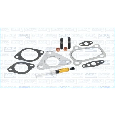 Imagen de AJUSA JTC11311 Juego de montaje, turbocompresor with studs, syringe oil con juntas instrucciones montaje NISSAN: Patrol GR 5 SUV