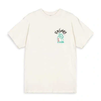 Imagen de Grimey Causing Panic THE Charleston BLVD Regular Camiseta estampada, Hombre, Talla: Small, Blanco
