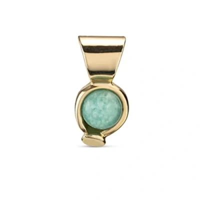 Imagen de UNO de 50 Charm en plata ley y piedra amazonita