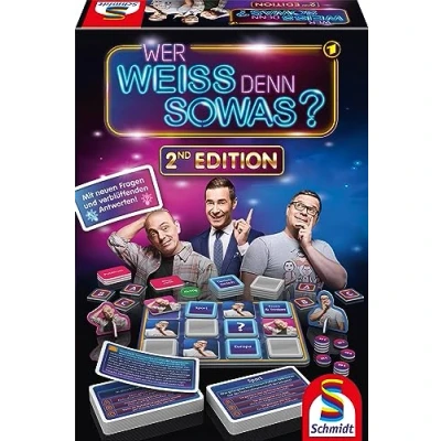 Imagen de Schmidt Spiele 49428 ¿Quién Sabe eso 2nd Edition, Juego Familiar, Multicolor