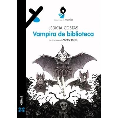 Imagen de Vampira De biblioteca (INFANTIL E XUVENIL MERLÍN 9 anos en diante)