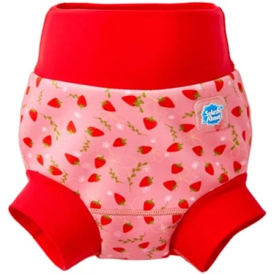 Imagen de Splash About Happy and Toddler Swim Nappy, Strawberry Field, 2 3 años Unisex Baby