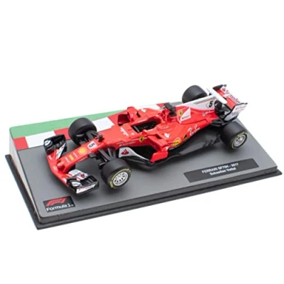 Imagen de OPO 10 Coche en Miniatura Fórmula 1 1/43 Compatible con Ferrari SF70H Sebastian Vettel 2017 FD113