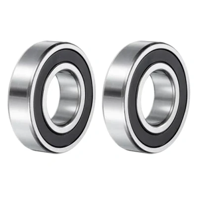 Imagen de TUZUK 2 Piezas Rodamientos 6304 2RS, 20x52x15mm, Prelubricados, Acero al cromo, Sellos dobles, Para aplicaciones industriales y mecánicas