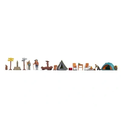 Imagen de NOCH Figuras Temática Camping“, Color Vistoso, Medium (16201)