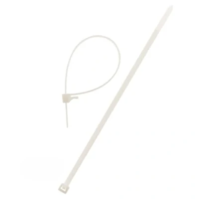 Imagen de Lote de 20 Abrazaderas cables reutilizables 3, 6 x 140 mm, transparentes