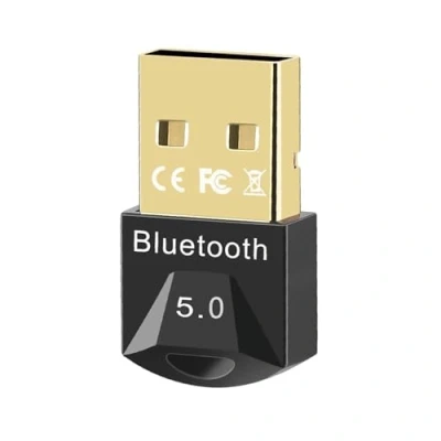 Imagen de iJiZuo Adaptador USB de Bluetooth 5.0 Dongle Transmisor y Receptor para Ordenador, portatil, Auriculares, Altavoz, Teclado, Compatible con Windows XP/7/8/8.1/10/Vista, Plug and Play