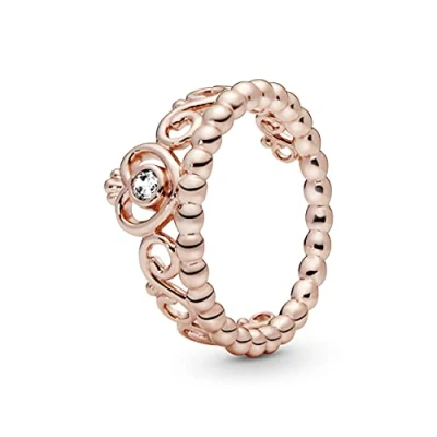 Imagen de PANDORA Anillo 180880CZ 52 Mujer Plata Mi Princesa Rose