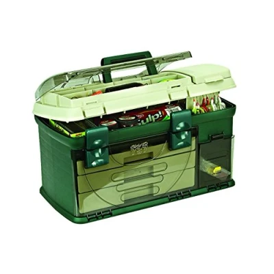 Imagen de Plano Three Drawer Tackle Box Caja de Pesca señuelos