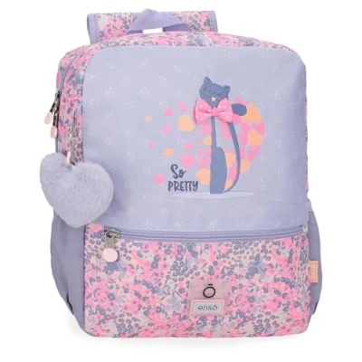 Imagen de Enso So pretty Mochila Preescolar Adaptable a carro Multicolor 27x33,5x11 cms Poliéster