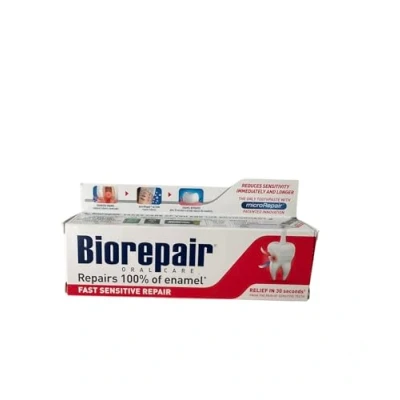 Imagen de Biorepair Pasta de dientes Fast Sensitive Repair sensibilidad rápida, 75 ml