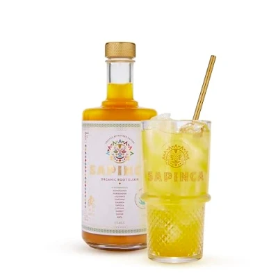 Imagen de Sapinca Concentrado de Raíces Orgánico &quot;Elixir Premiado&quot; Bebida Sin Alcohol Azúcar 1 x 495ml