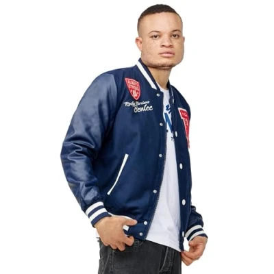 Imagen de Benlee College Newark Chaqueta de entrenamiento, Hombre, Talla: XL, Navy