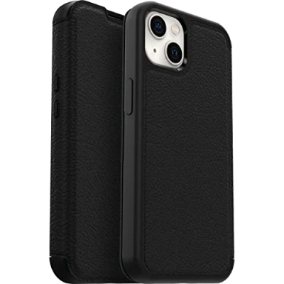 Imagen de Otterbox Strada Leather Book Case Negro Apple iPhone 13