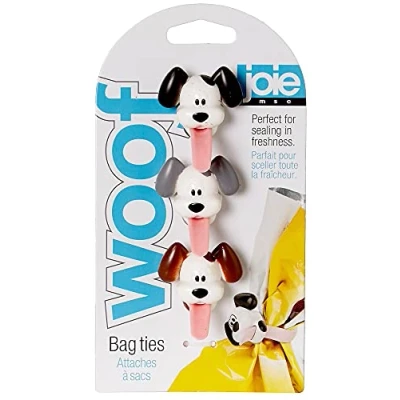 Imagen de Joie Set de Cierras Bolsas Diseño Perro, Multicolor, 17x9.5x4.5 cm, 3