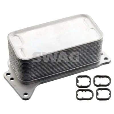 Imagen de SWAG 20 10 5959 Radiador de Aceite con juntas BMW: X5, X6, 5 Berlina