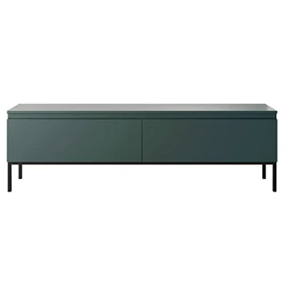 Imagen de Selsey Bemmi Mueble TV, Melamine, Verde Oscuro, 150 cm