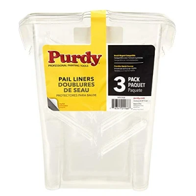 Imagen de Purdy Juego de 3 Forros para Cubos, Transparentes, 21 x cm