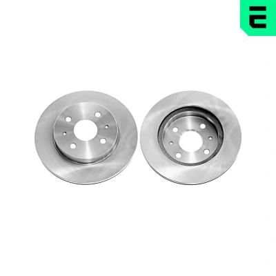 Imagen de OPTIMAL BS 8844C Disco de freno Eje delantero 246 17 4/6 ventilado revestido SUBARU: JUSTY 4