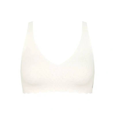 Imagen de Sloggi FEEL Bliss SOFT Sujetador sin aros, Mujer, Talla: 90C. 95A C. 100A, White