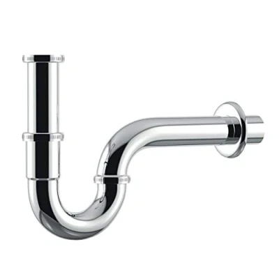 Imagen de Variosan Sifón universal para lavabo 12951, 1,25 pulgadas x 32 mm, acero inoxidable, cromado