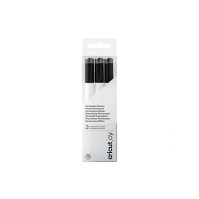 Imagen de Cricut Rotuladores permanentes Joy™ 1,0 mm, Negro (3 uds.)