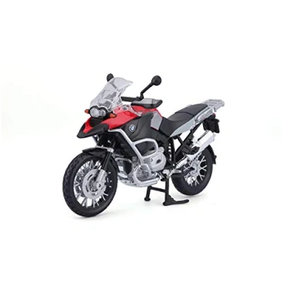 Imagen de Maisto BMW R1200GS Modelo de Motocicleta, Color Rojo y Negro, (M31157)