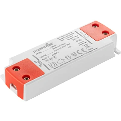 Imagen de Poppstar transformador Slim LED 24 V (para bombillas de 0,2 hasta 20W), 230V AC / DC 0,83A