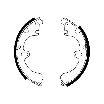 Imagen de MAPCO 8551 Zapatas de Freno Eje trasero 200 36 TOYOTA: Corolla VI Liftback, VII Familiar