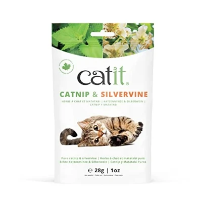 Imagen de Catit 44774 Mezcla Catnip y Matatabi Bolsa, 28 Gr